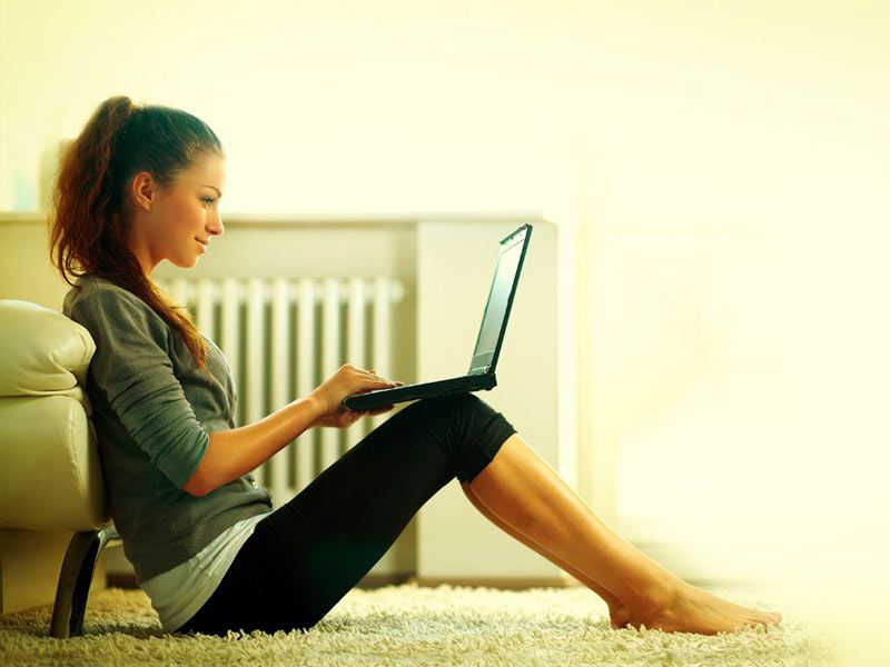 Comodidade da loja virtual